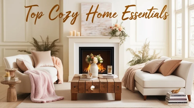 Top Cozy Home Essentials to Transform Your Living Space 2025